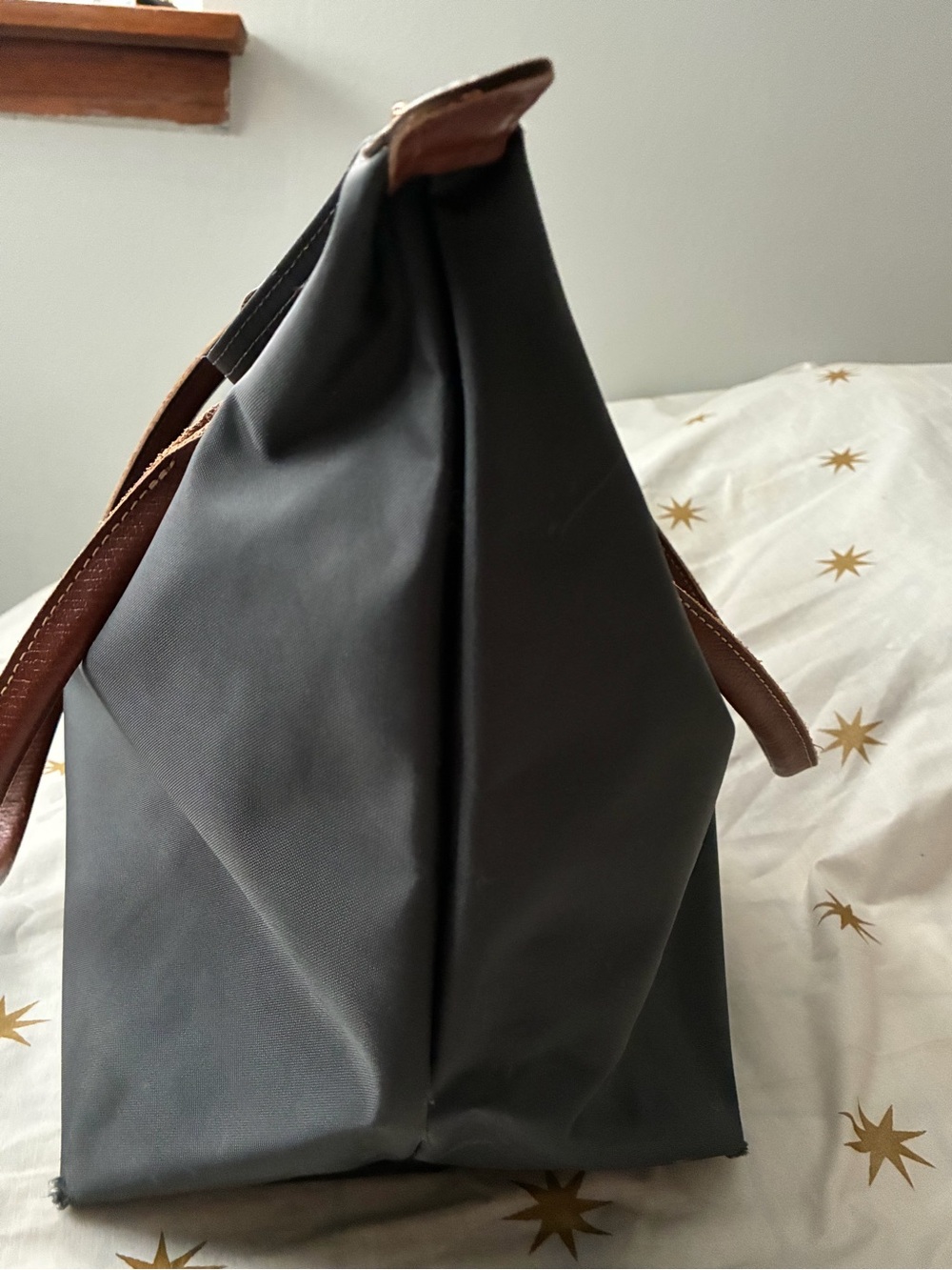 Longchamp Le Pliage Shopping Modele Depose Tote - Gray - Picture 6 of 14